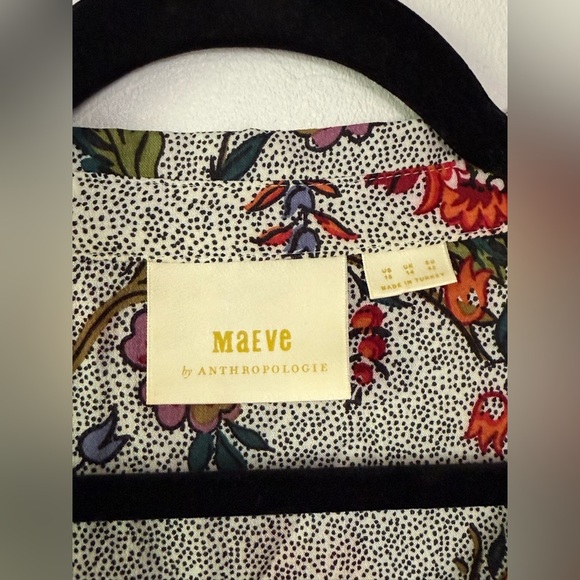 Maeve by Anthropologie Janie Flounced Peasant Blouse - Picture 5 of 13